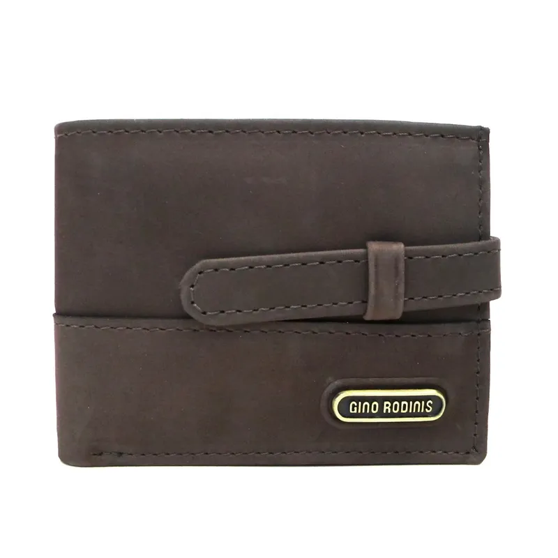 GINO RODINIS - Billetera Hombre Graso 105 Cf Cafe Gino Rodinis