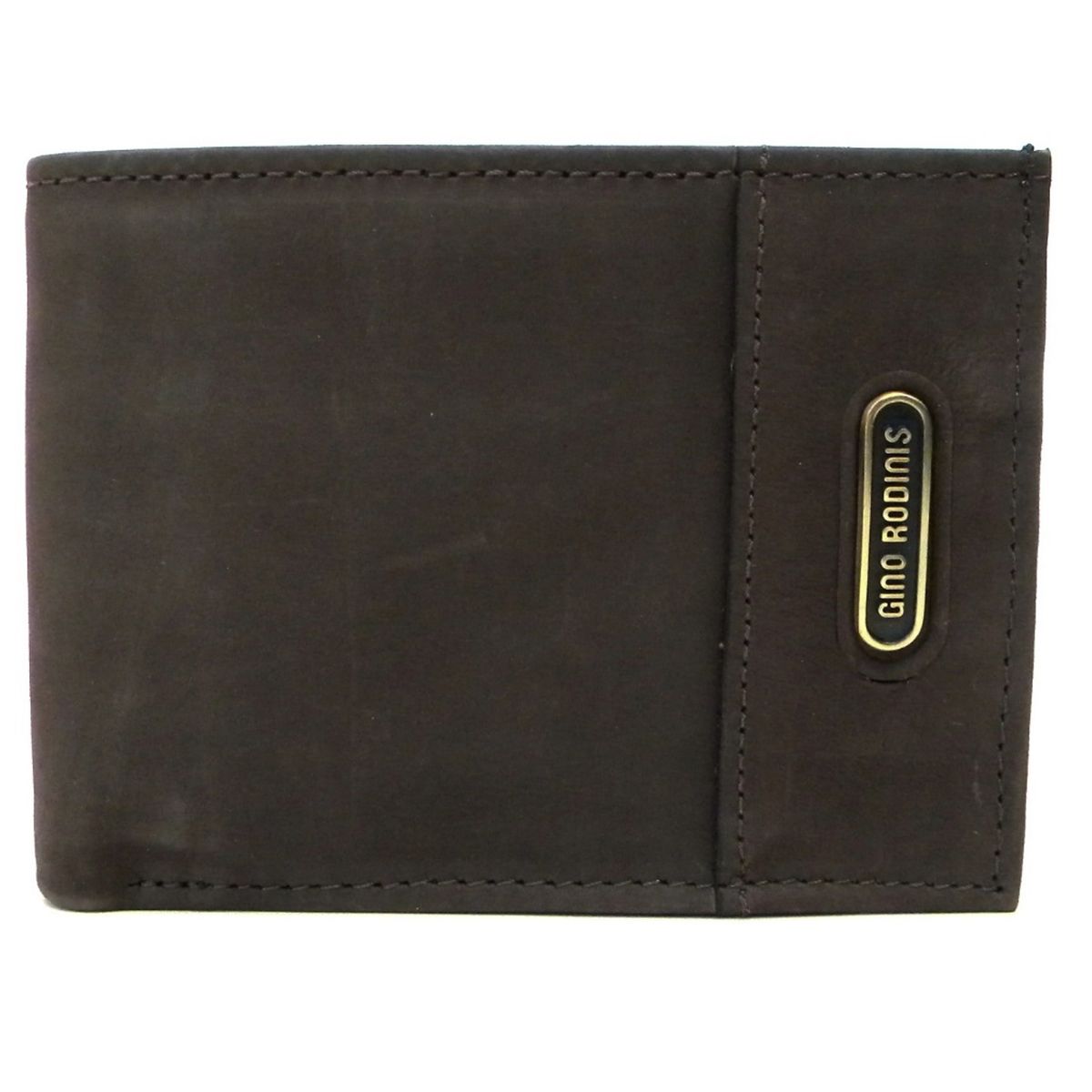 GINO RODINIS - Billetera Hombre Graso 107cf Cafe Gino Rodinis