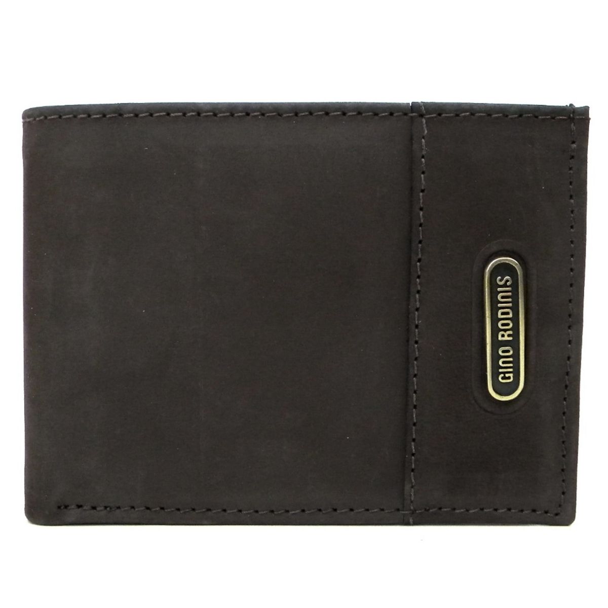 GINO RODINIS - Billetera Hombre Graso 110cf Cafe Gino Rodinis