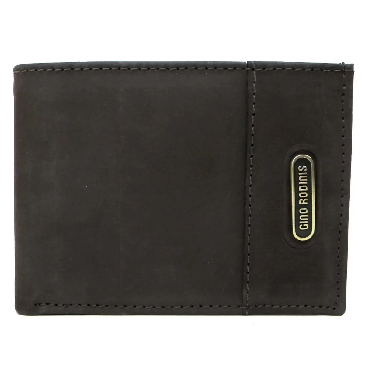 GINO RODINIS - Billetera Hombre Graso 110cf Cafe Gino Rodinis