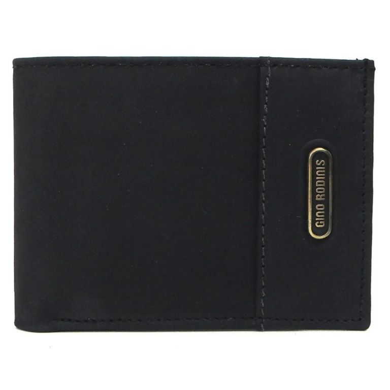 Billetera Hombre Graso 110 Negro Negro TALLA UNICA