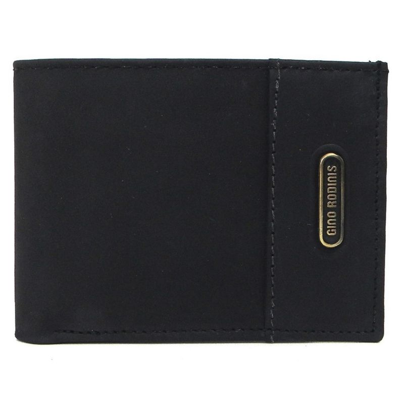 GINO RODINIS - Billetera Hombre Graso 110ng Negro Gino Rodinis