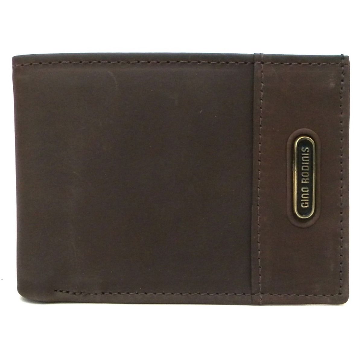 GINO RODINIS - Billetera Hombre Graso 111cf Cafe Gino Rodinis.