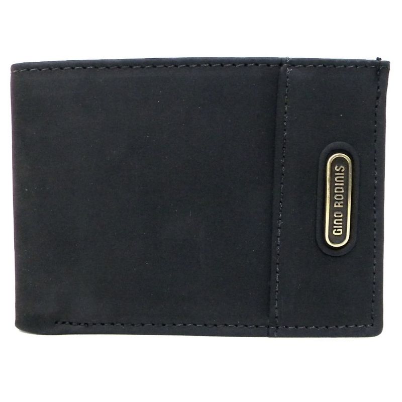 GINO RODINIS - Billetera Hombre Graso 111ng Negro Gino Rodinis