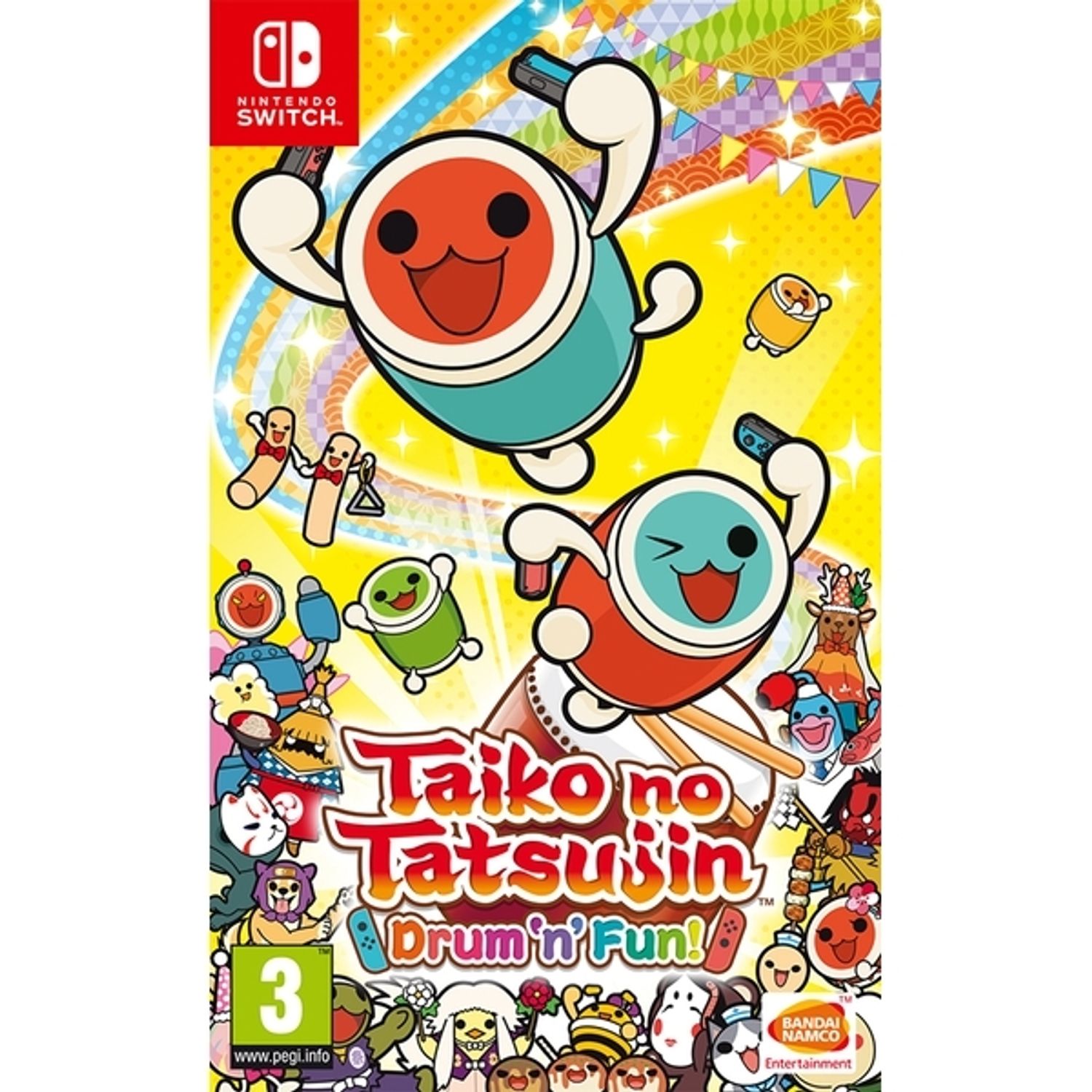 Nintendo Switch taikoller NINTENDO Taiko no Tatsujin Drum n Fun - Switch - Sniper