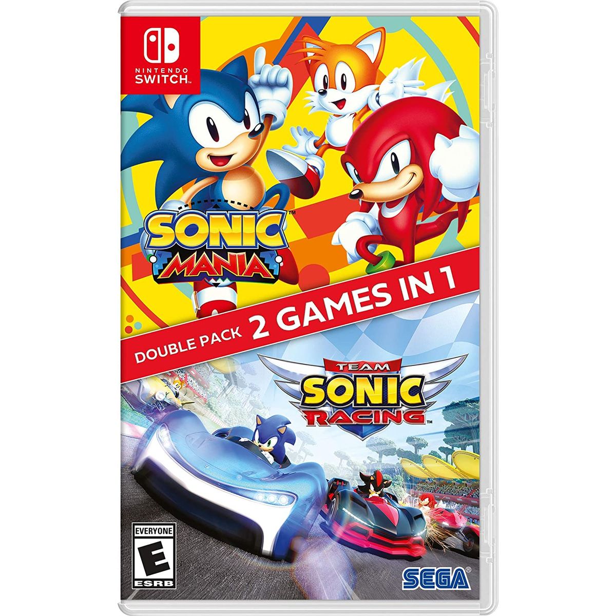 NINTENDO - Sonic Mania Team Sonic Racing Double Pack- Switch.