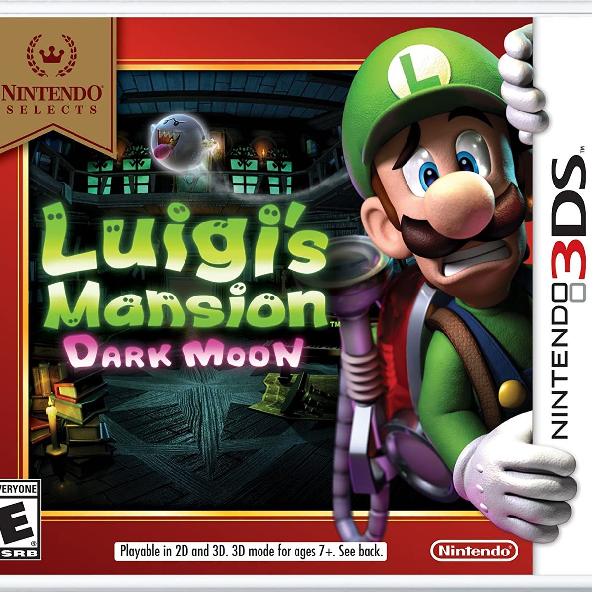NINTENDO - LUIGIS MANSION DARK MOON NINTENDO SELECTS