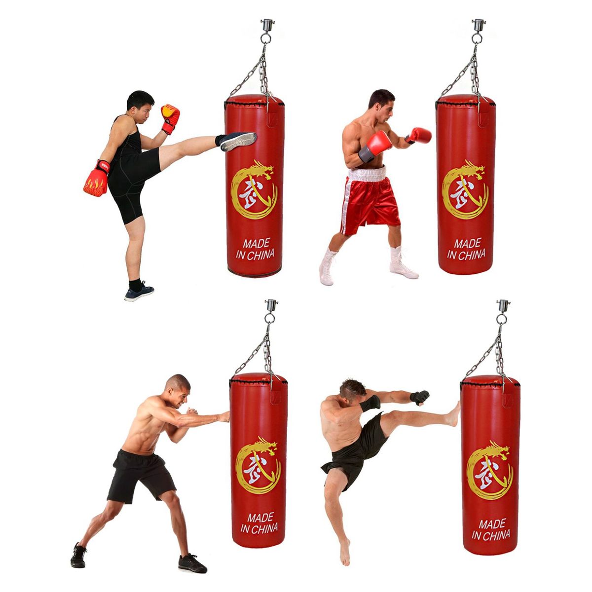ATLETIS - Saco De Boxeo Punching Ball 80 Cm