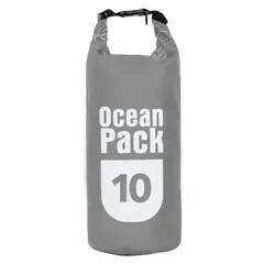 ASIAMERICA - Bolsa Waterproof 10L Outdoor Rafting Gris