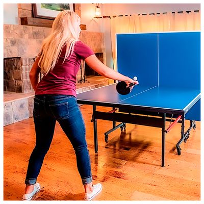 Imagen 2 del producto Mesa de Ping Pong Plegable Profesional Azul
