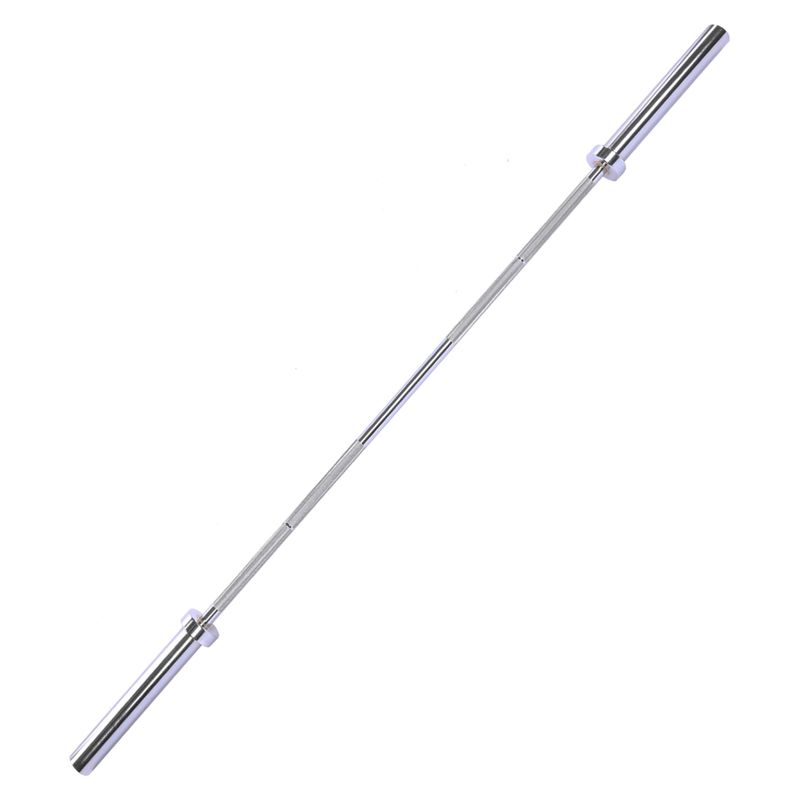 ATLETIS - Barra Olímpica de 182 cm 28 mm Gris