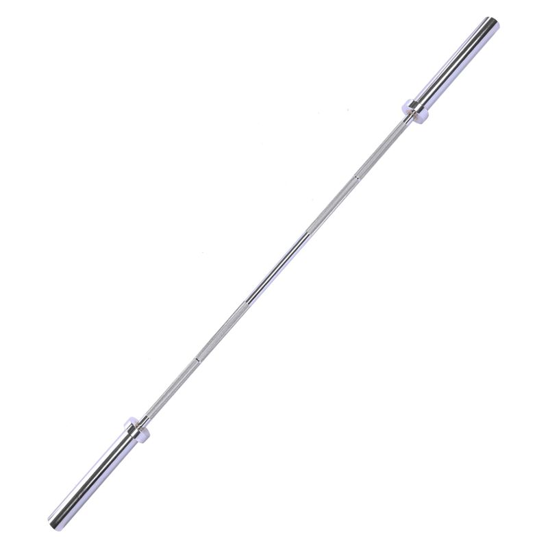 ATLETIS - Barra Olímpica de 182 cm 25 mm Gris