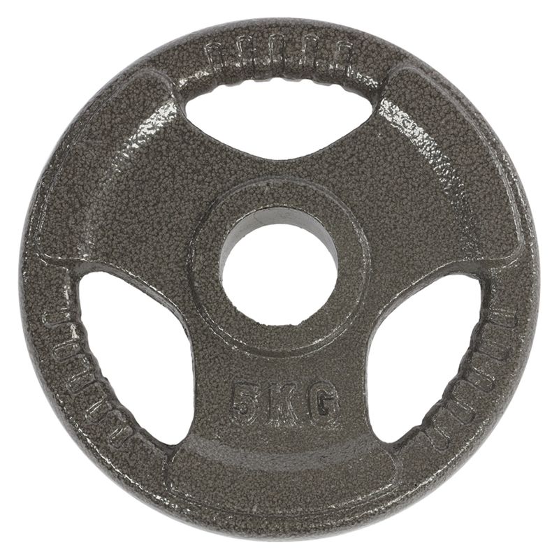 ATLETIS - Disco De 5 Kg Para Barra Olímpica Gris