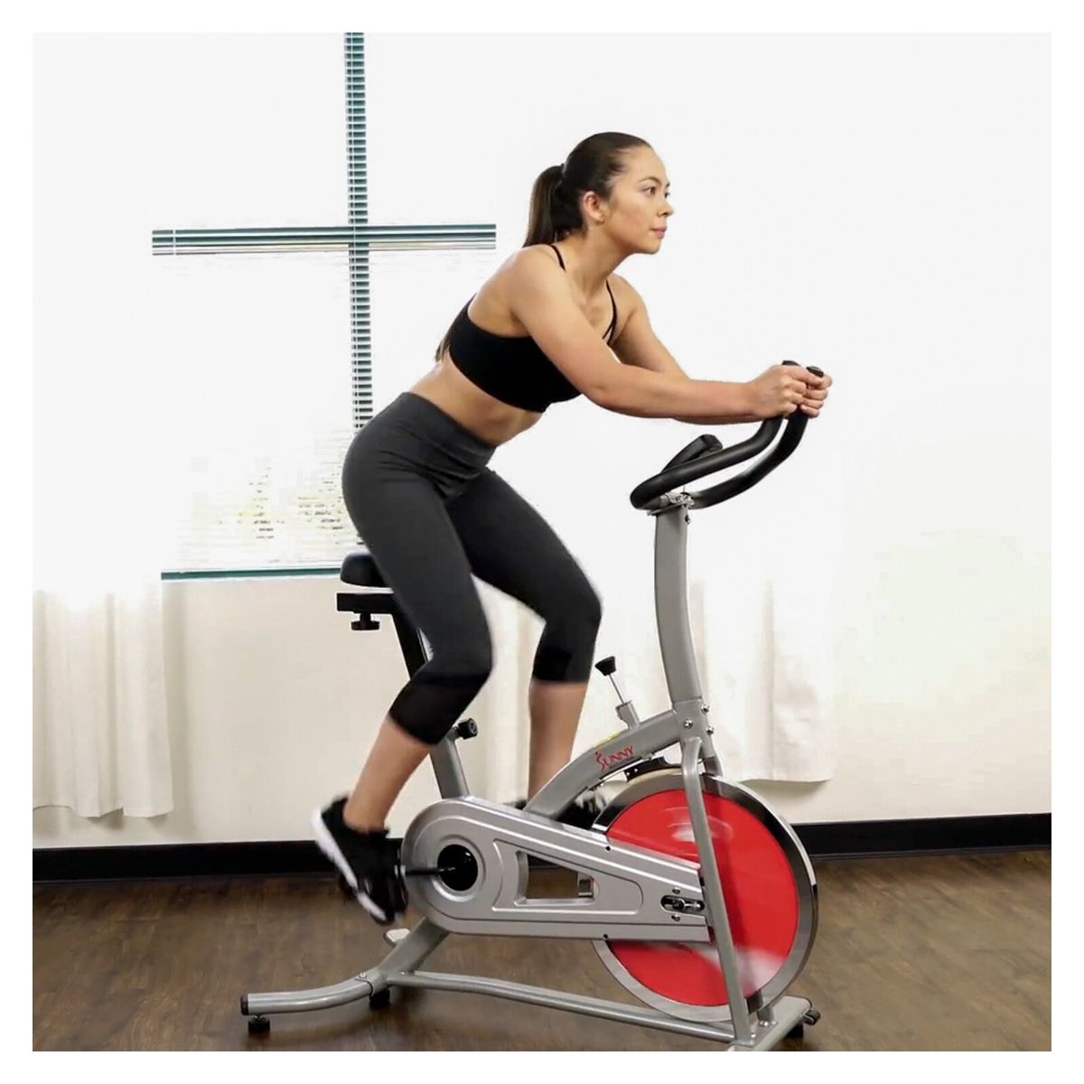 SUNNY CORDS - Bicicleta Spinning SF-B1203 Volante Inercia 10 Kg