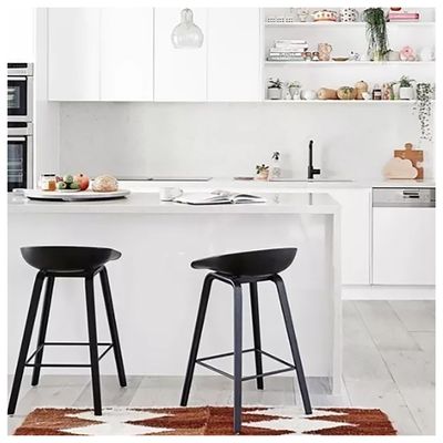 Imagen 2 del producto Pack 4 Pisos de Bar Estilo Nórdico Negro