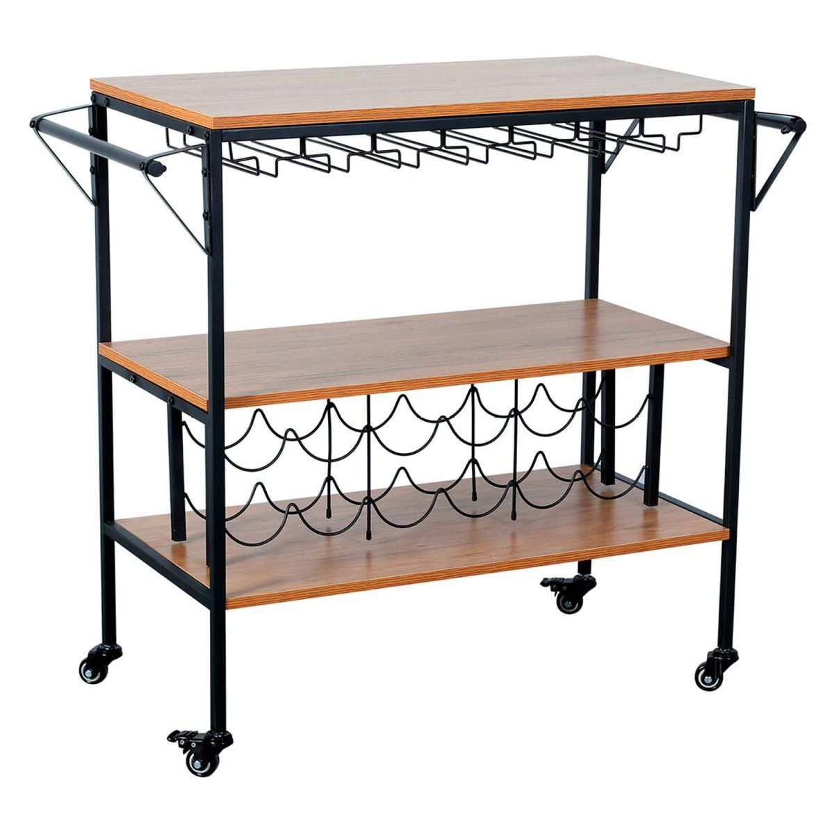 NOVAHUS - CARRO DE BAR 3 NIVELES