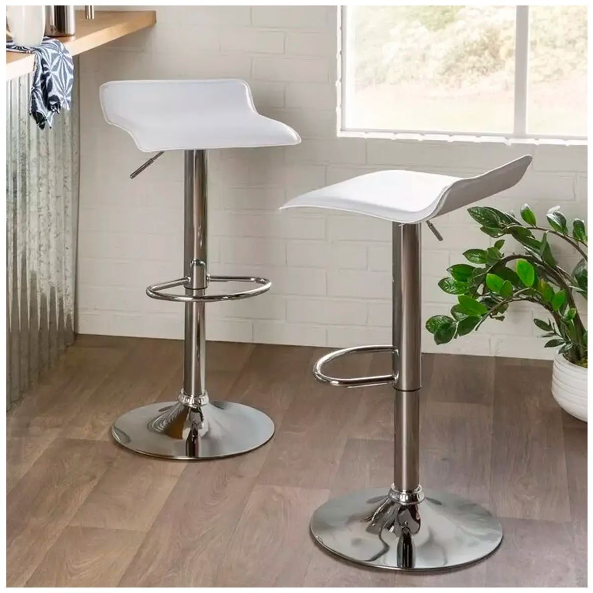 NOVAHUS - Pack de 2 Pisos de Bar Ajustables Novahus