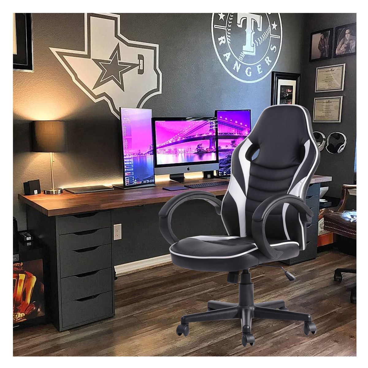 NOVAHUS - Silla Gamer Xgames Ergonómica - Blanco