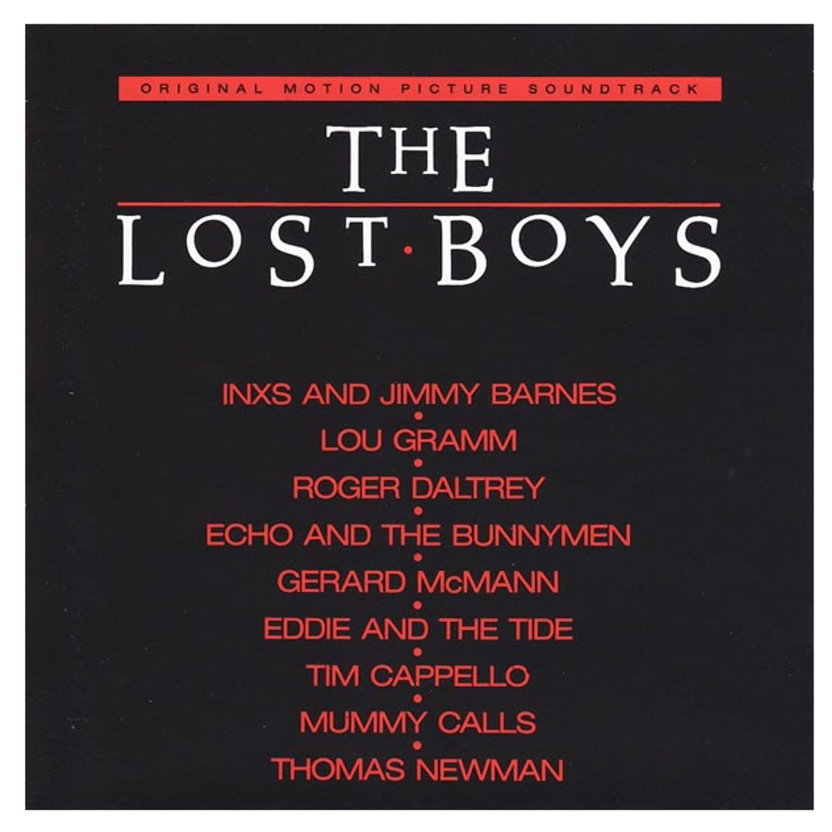 GENERICO - CD Ost The Lost Boys Music From the Original Motion Picture