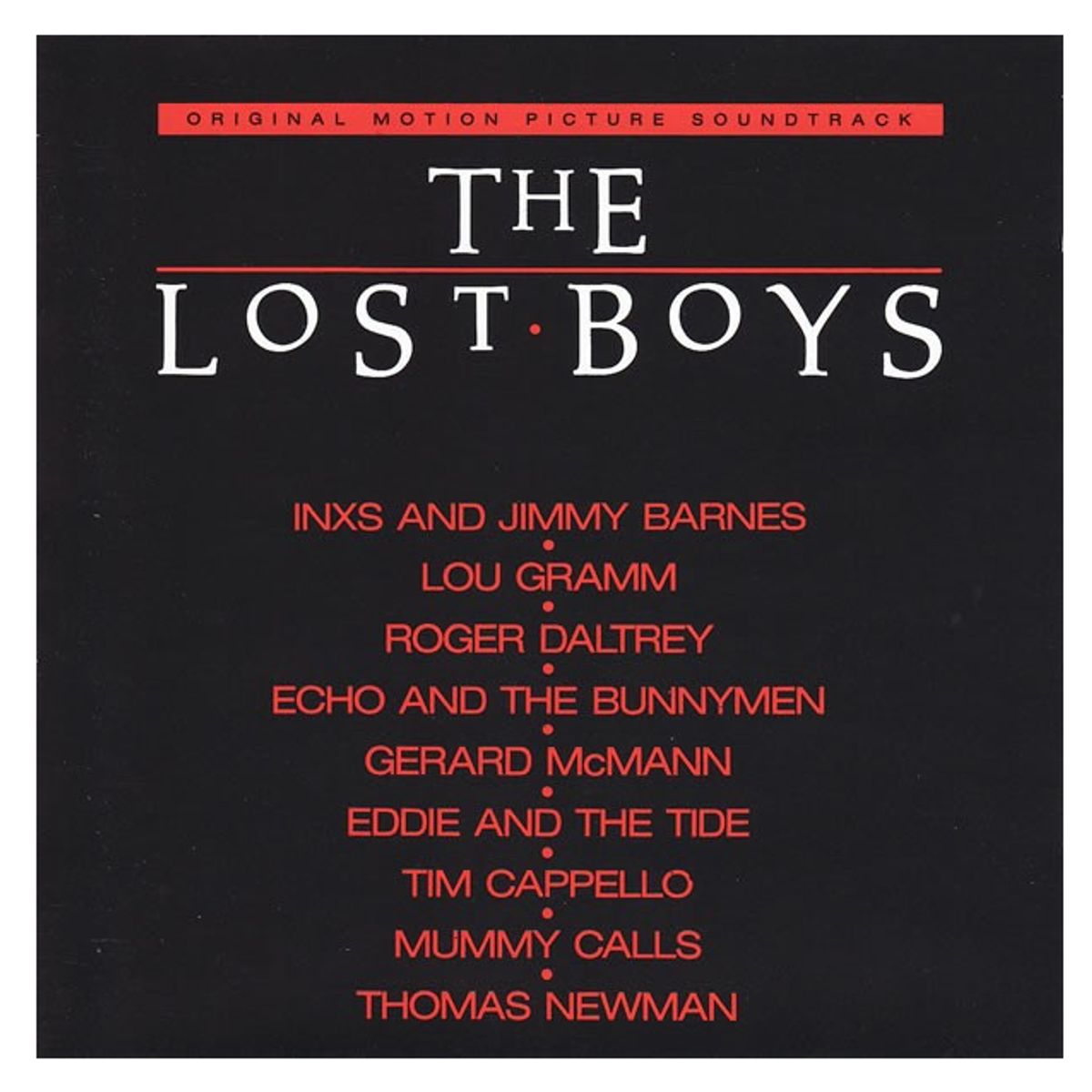 GENERICO - CD Ost The Lost Boys Music From the Original Motion Picture