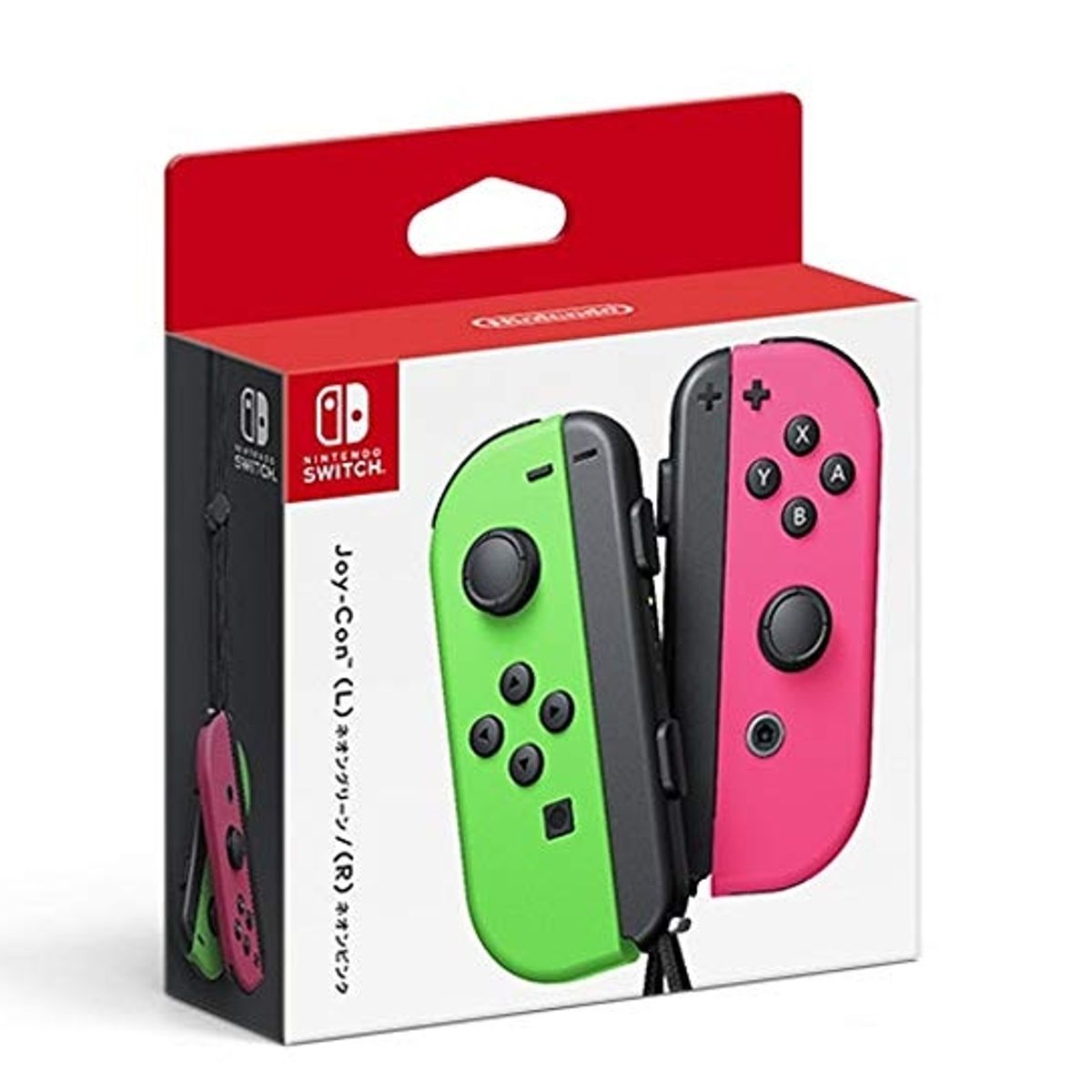 NINTENDO - Control Nintendo Switch Joy-Con Neon Pink Green