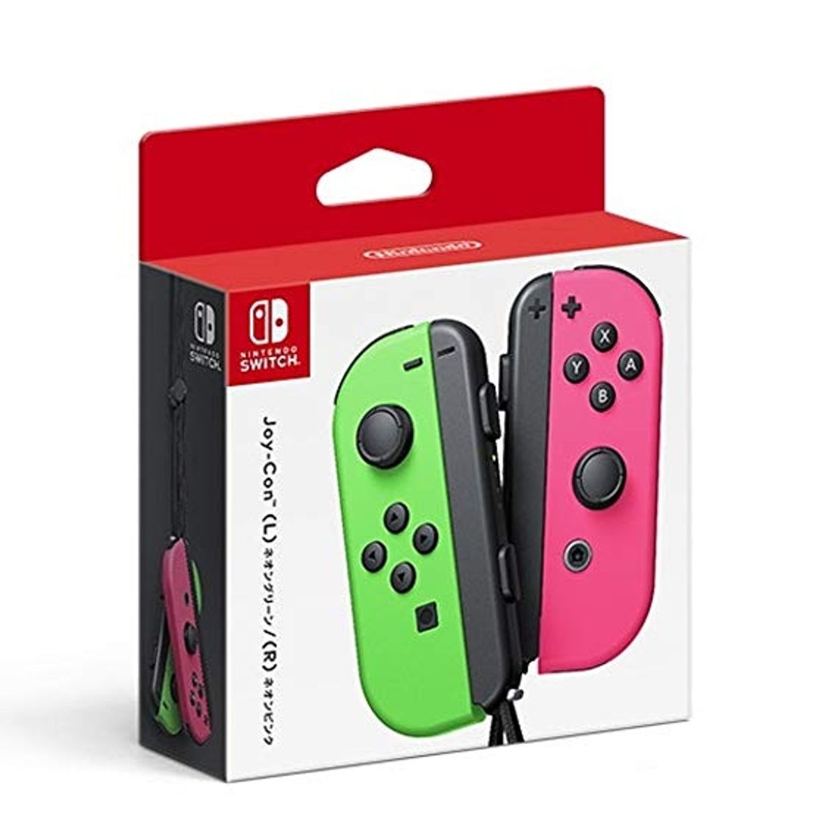 NINTENDO - Control Nintendo Switch Joy-Con Neon Pink Green