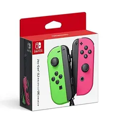 NINTENDO - Control Switch Joy-Con Neon Pink Green