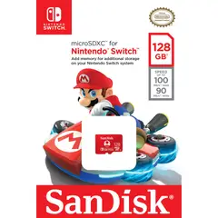 SANDISK - Tarjeta De Memoria Oficial 128 Gb - Nintendo Switch - Sniper