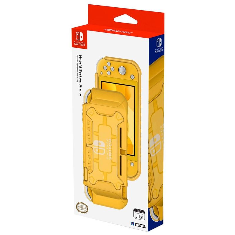 NINTENDO - Switch Lite Hybrid System Armor - Carcasa Amarilla - Sniper