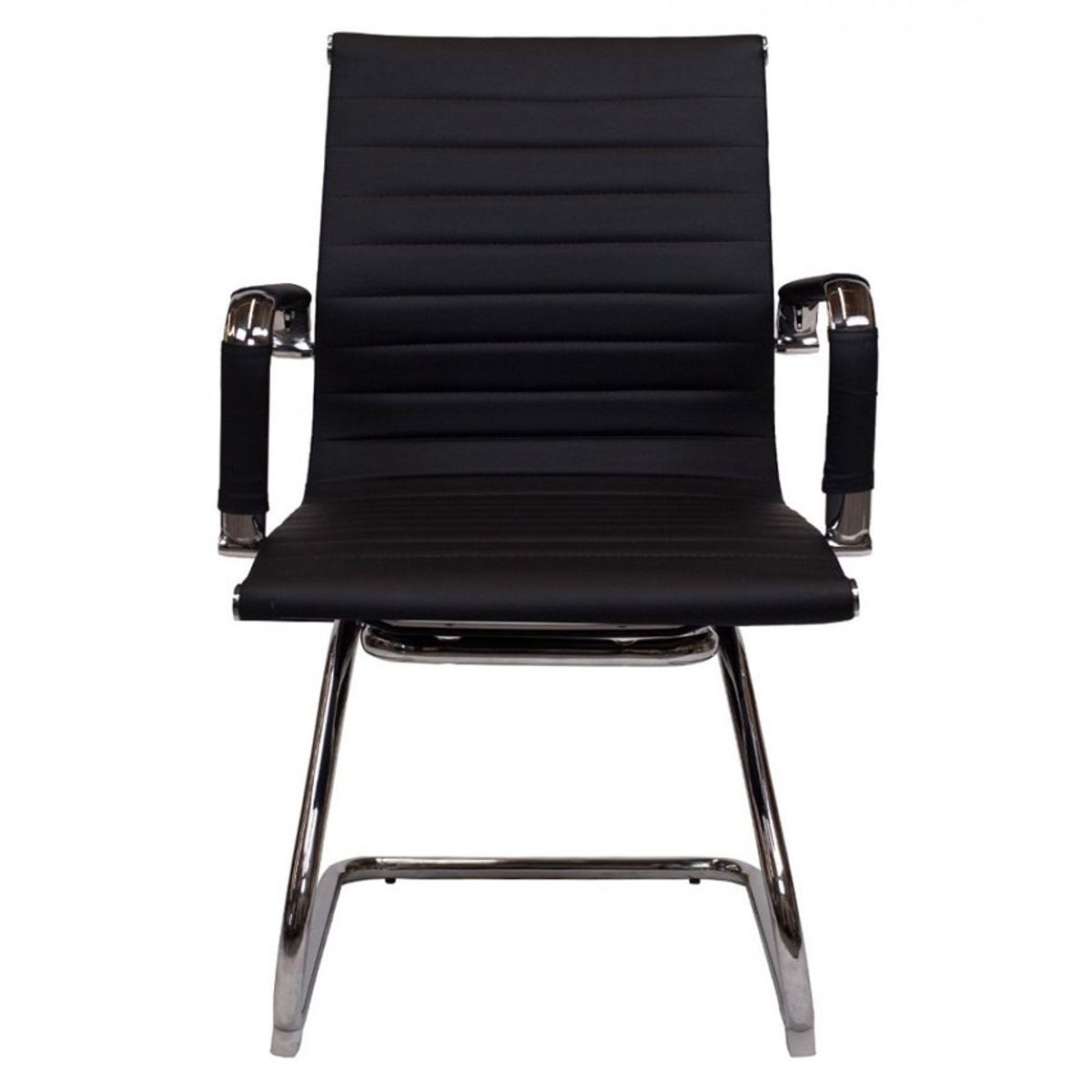 SANSSOUCI - Silla Visita escritorio Berlin Fija Negra