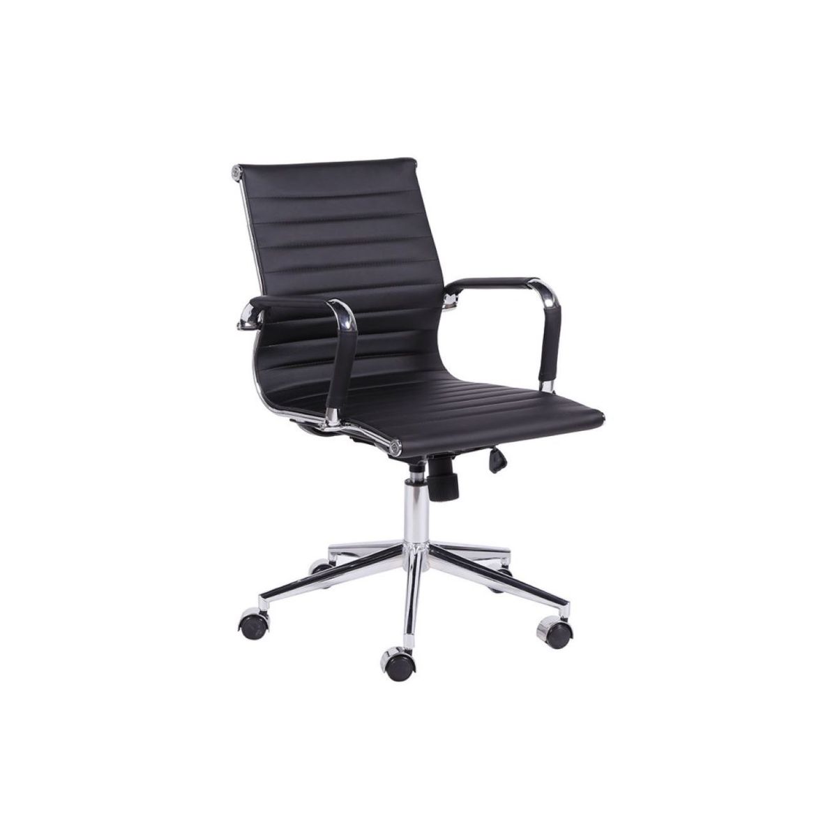 SANSSOUCI - Silla ejecutiva escritorio oficina Berlin Baja Negra