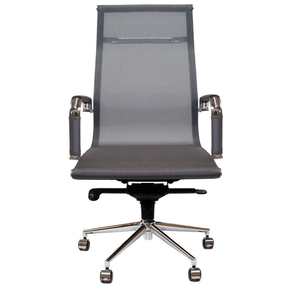 SANSSOUCI - Silla ejecutiva escritorio Carson Alta Gris