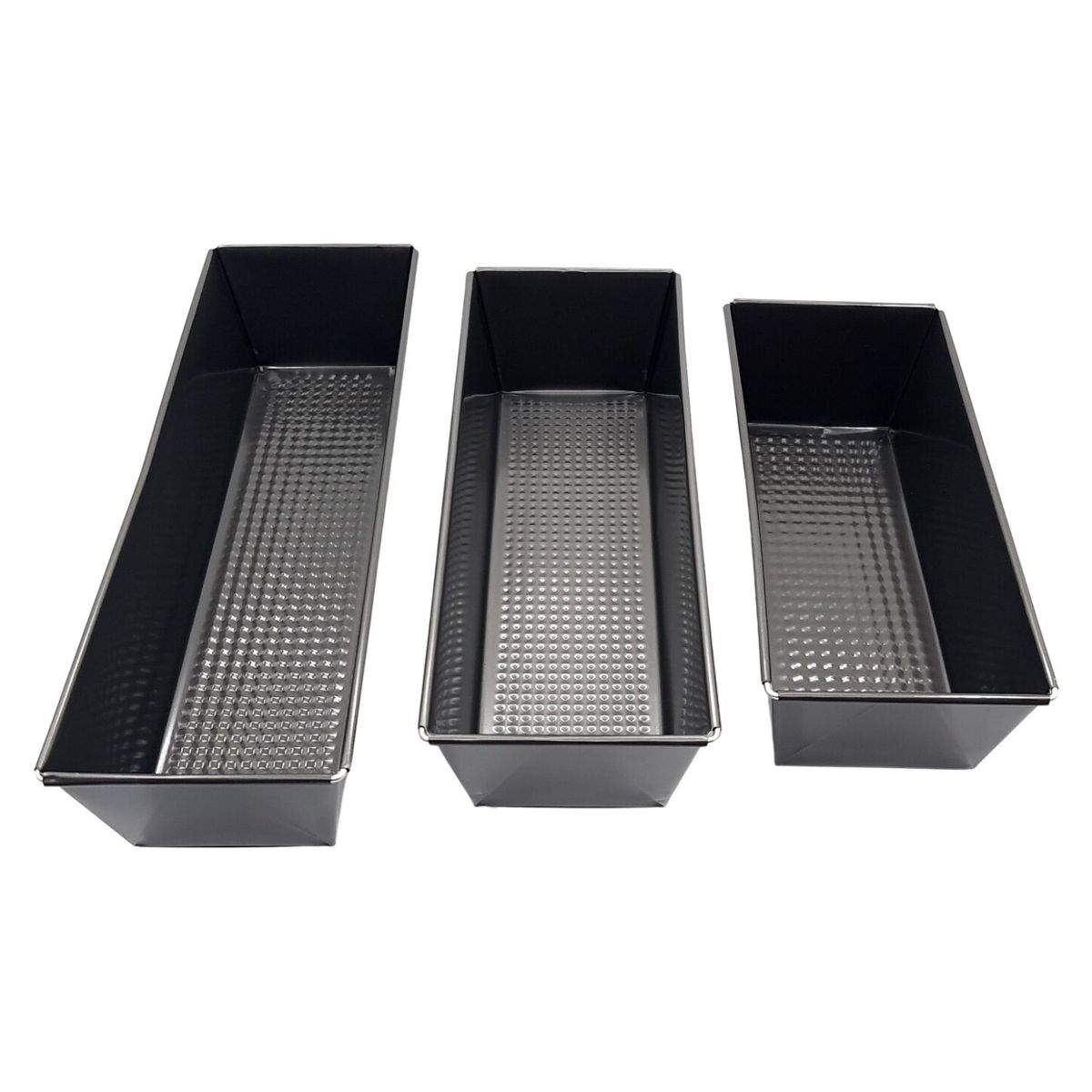 MOGA - Molde Muffin Queque Cupcakes Antiadherente Set 3Pz.