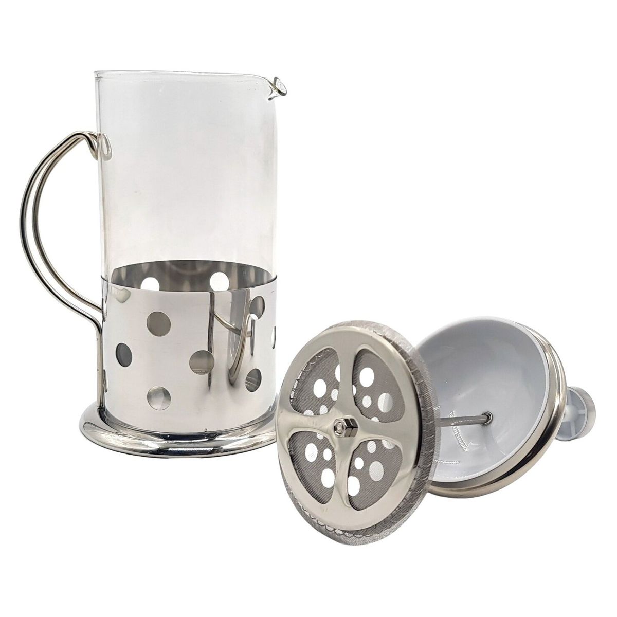 MOGA - Tetera Cafetera Francesa Vidrio 1000Ml