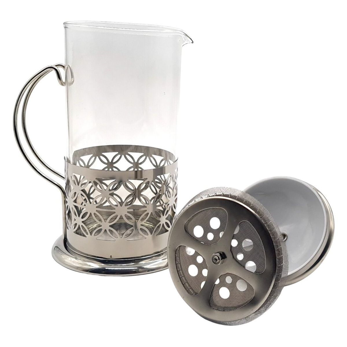 MOGA - Tetera Cafetera Francesa Vidrio 1000Ml