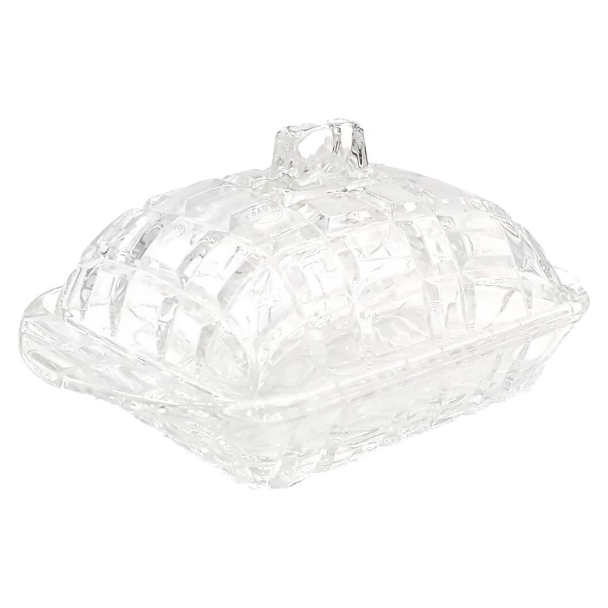 MOGA - Mantequillero Mermeladero Vidrio 17X11x9cm.