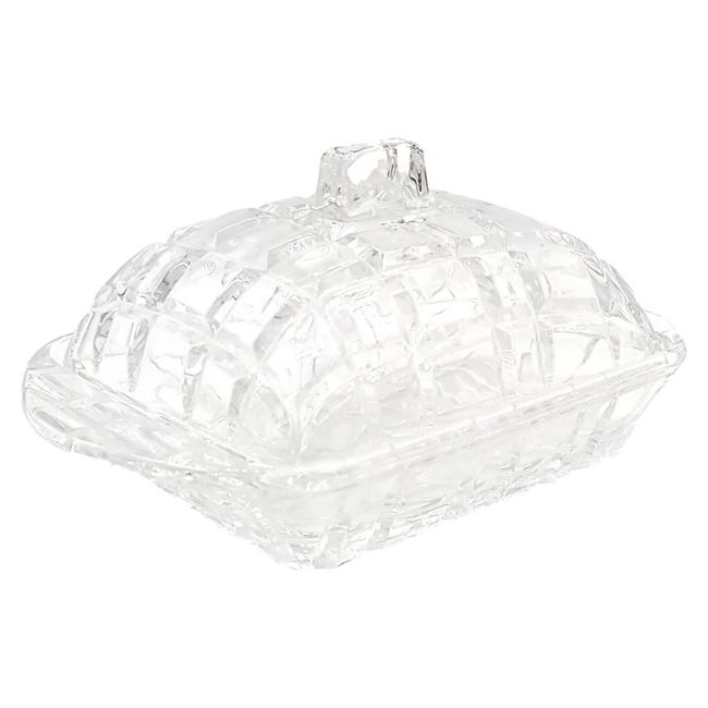 MOGA - Mantequillero Mermeladero Vidrio 17X11x9cm.