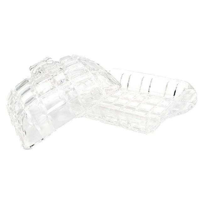 MOGA - Mantequillero Mermeladero Vidrio 17X11x9cm.