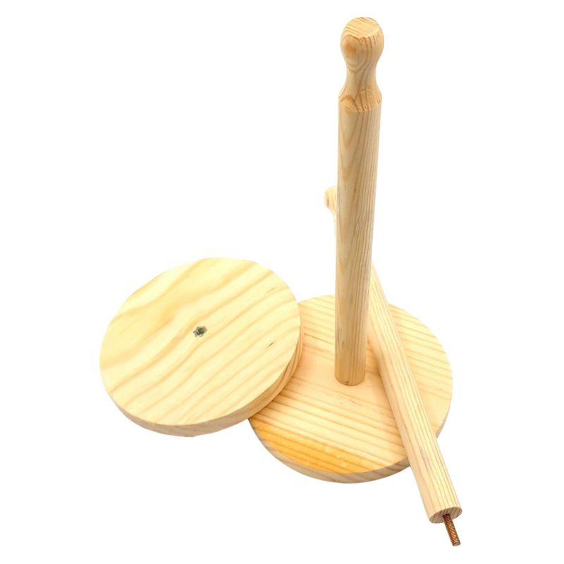 GENERICO - Porta Nova Madera 24Cm Alto  Set 2 Piezas