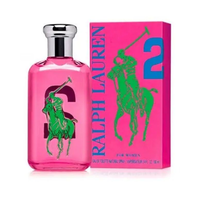 BIG PONY No. 2 MUJER (ROSADO) EDT 100ML (NUEVA PRESENTACION)
