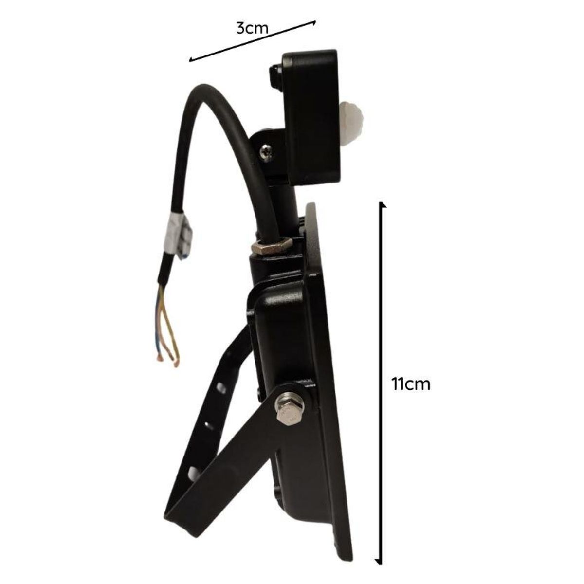 WANT - Foco Proyector Led Exterior Sensor 30W Luz Cálida