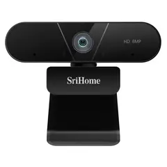 SRIHOME - Web Cam 8Mp 2448P Uhd Con Micrófono Sh005