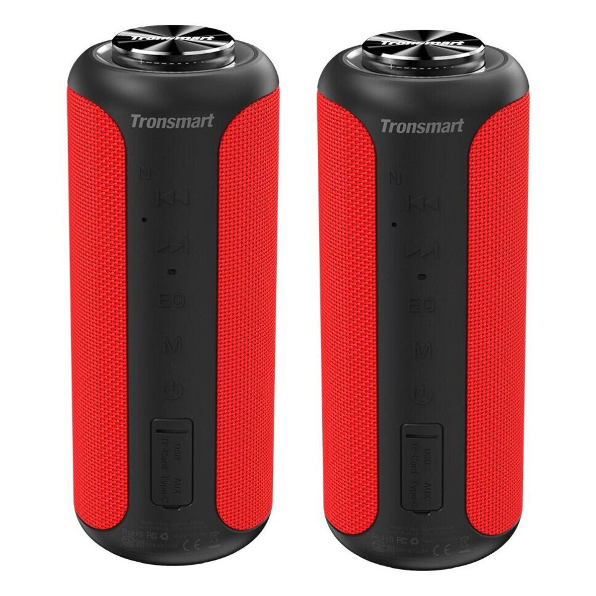 TRONSMART - 2X Parlante Bluetooth T6 Plus Upgraded Edition 40W