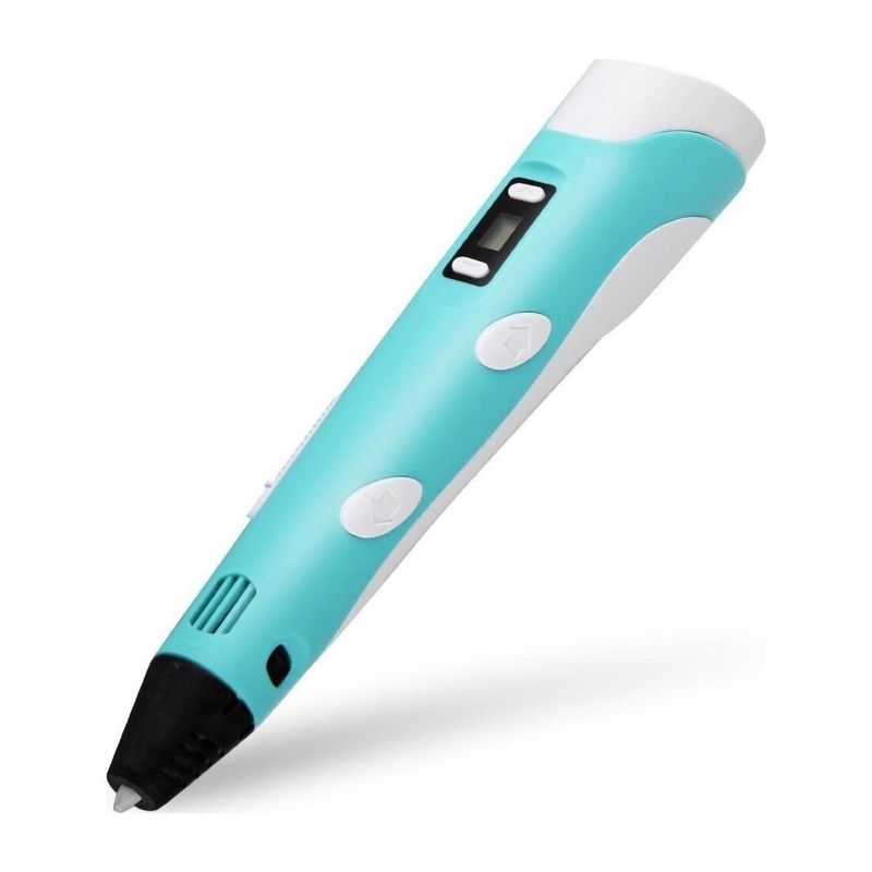 CASTLETEC - Lapiz Impresora 3D Lcd Modelado Plastico 175Mm 3D PEN-2 BL