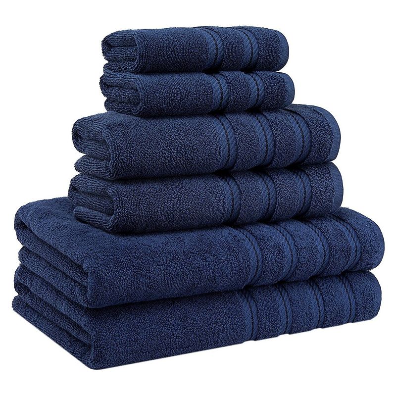 AMERICAN SOFT LINEN - Set De 6 Toallas Edison 100% Algodón Turco
