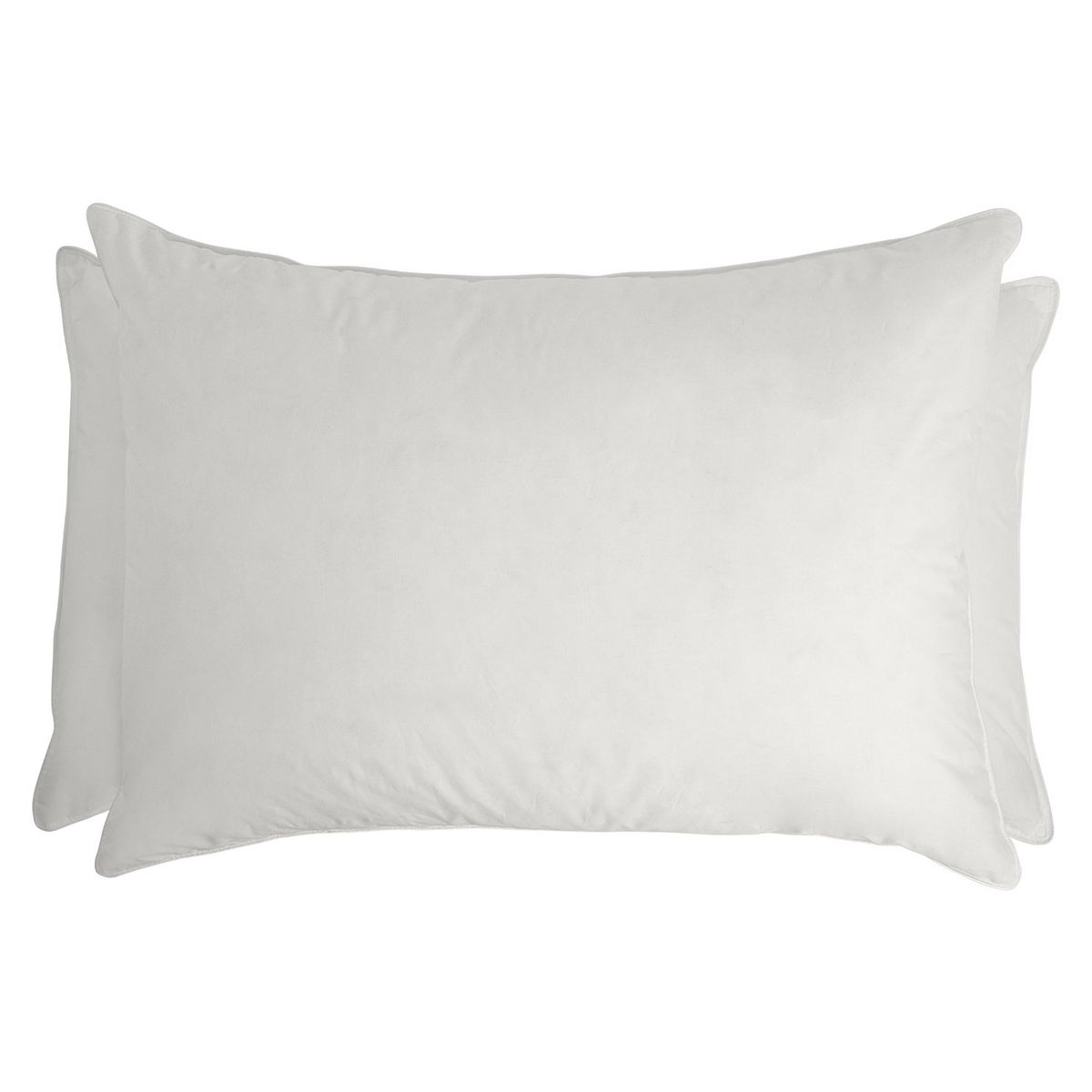HOHOS CASA - Set 2 Almohadas Microfibra Estándar Hotelero 50x90cm