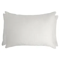 Set 2 Almohadas Microfibra Estándar Hotelero 50x70cm