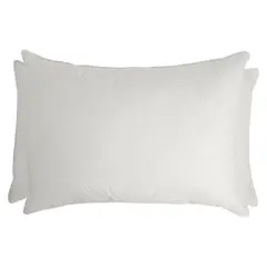 HOHOS CASA - Set 2 Almohadas Microfibra Estándar Hotelero 50x70cm