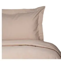 HOHOS CASA - Funda de plumón 1,5 plaza 85% algodón - 15%poliéster color cuerda