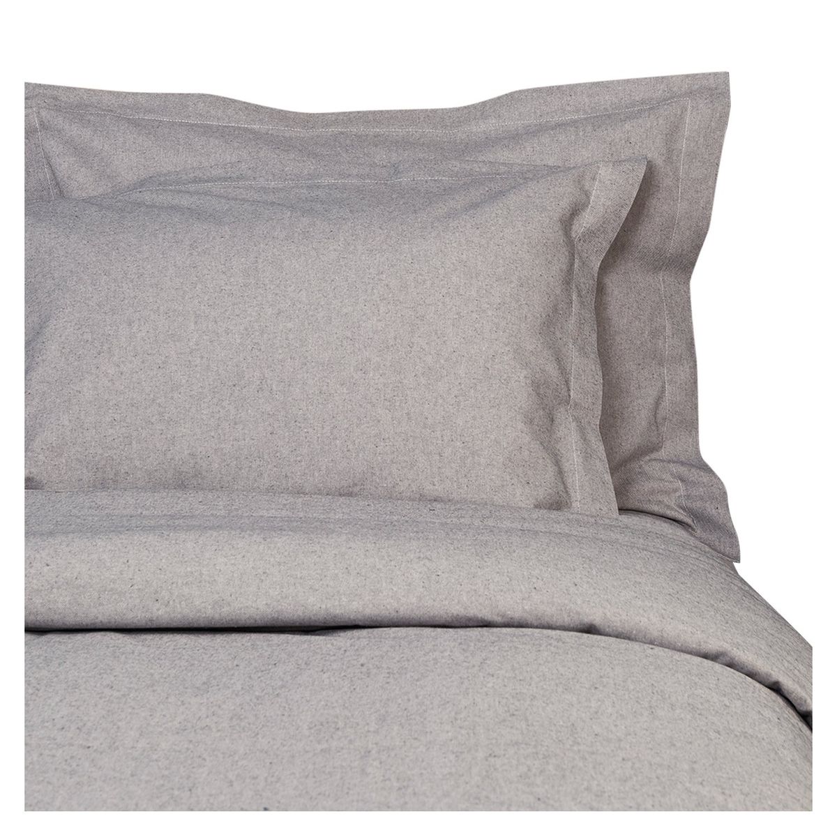 HOHOS CASA - Funda de plumón Super King 85 algodón - 15poliéster color gris